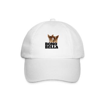 Bono Bella Merch - Baseballkappe - Weiß/Weiß - Vorne