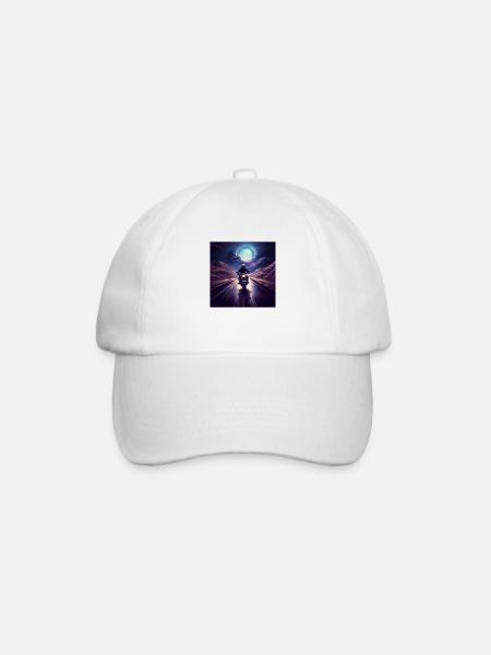 Rallye de moto galactique - Casquette classique - blanc/blanc
