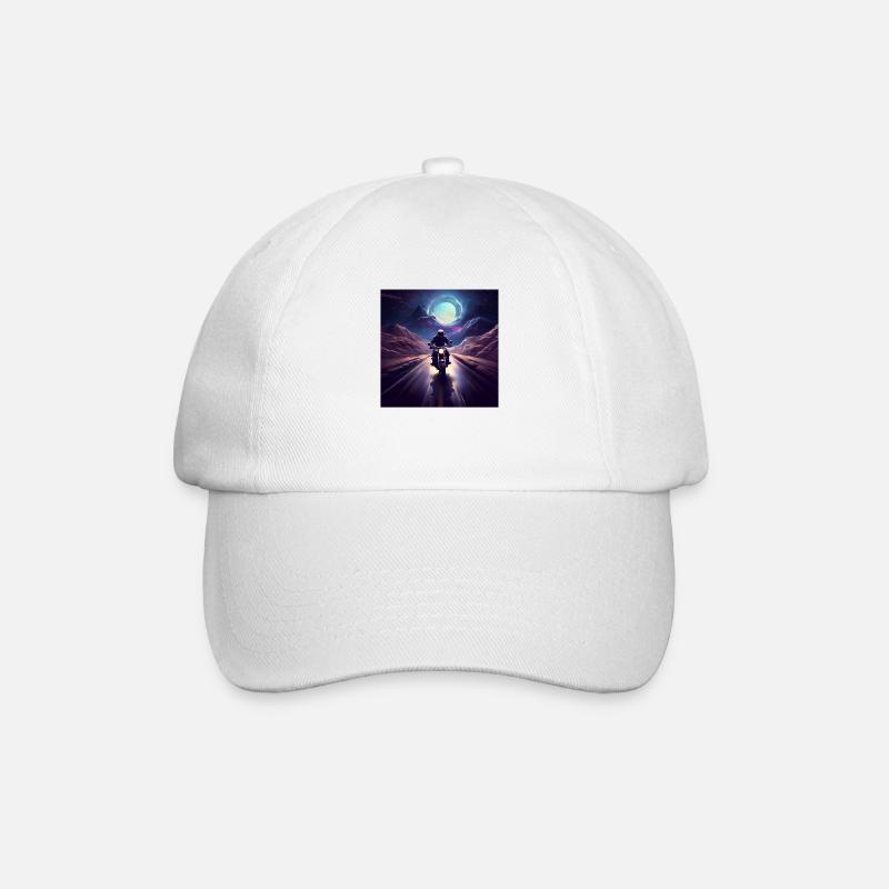 Rallye de moto galactique - Casquette classique - blanc/blanc
