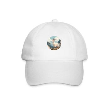 Mountain Goat - Baseball Cap - white/white - Front