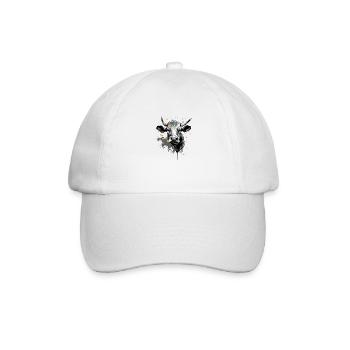 Haga la vache - Casquette classique - blanc/blanc - Devant