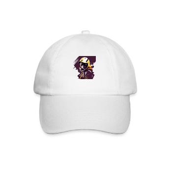 Madchen skateboard - Baseballkappe - Weiß/Weiß - Vorne