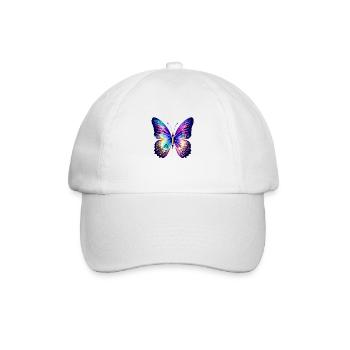 Papillon Insecte Animal Papillon - Casquette classique - blanc/blanc - Devant