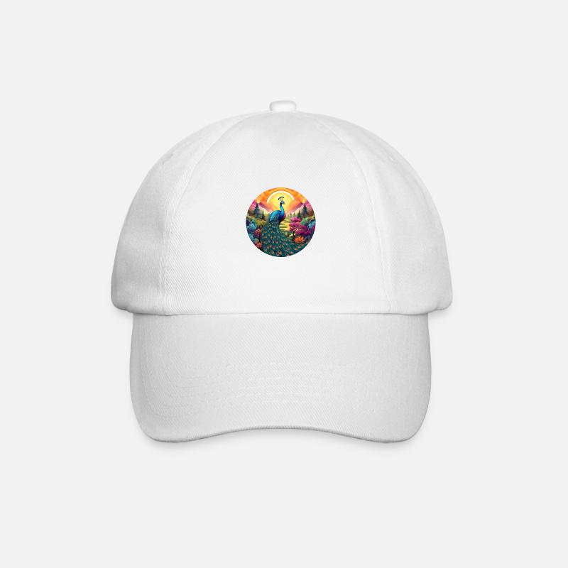 Paon - Casquette classique - blanc/blanc