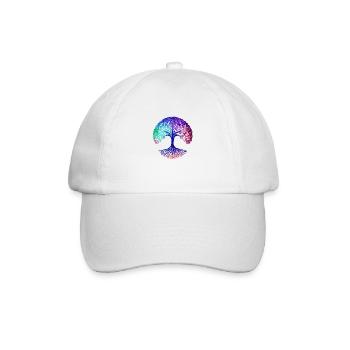 Tree of Life Yoga Meditation Tree of Life - Baseball Cap - white/white - Front