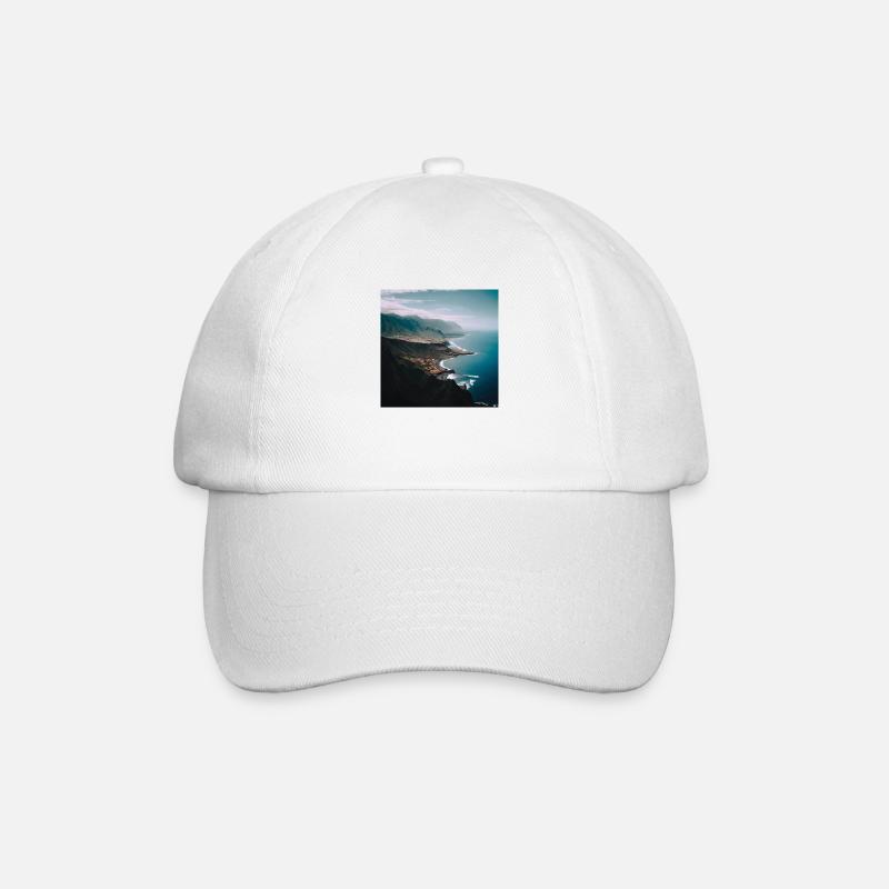 Île de Tenerife - Casquette classique - blanc/blanc