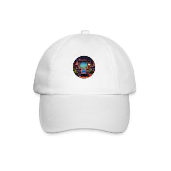 Le rêve de tout joueur rétro - Casquette classique - blanc/blanc - Devant