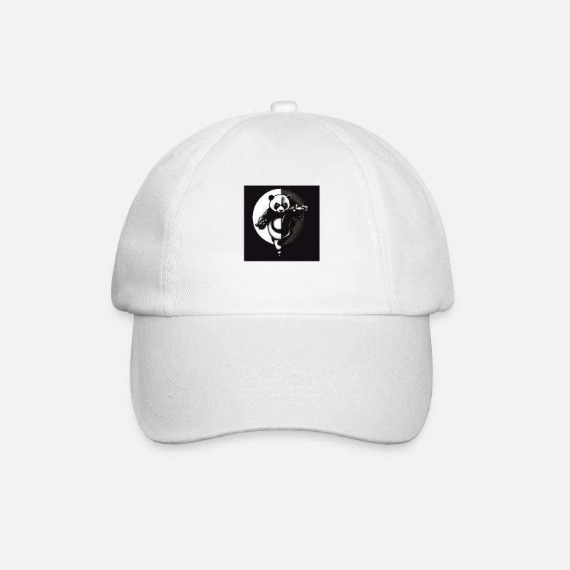 Kung Fu Ying Yang Panda - Casquette classique - blanc/blanc
