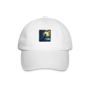drôles de dictons citation présente déclaration ours polaire - Casquette classique - blanc/blanc - Devant