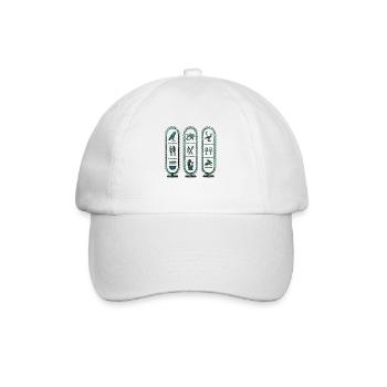 Egypt Egypt Isis Pharaohs Pharaoh Pyramid Africa - Baseball Cap - white/white - Front