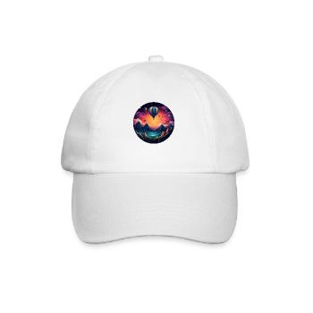 Des aventures rétro pleines de vie : votre R unique - Casquette classique - blanc/blanc - Devant