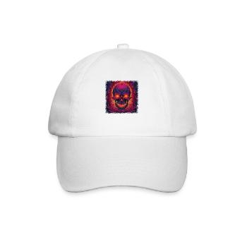 Present Baby Skeleton Tshirts - Baseball Cap - white/white - Front