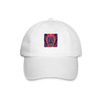 birthday present idea - Baseballkappe - Weiß/Weiß - Vorne
