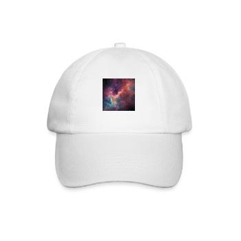 A.I. Nebula Galaxy - Baseballkappe - Weiß/Weiß - Vorne