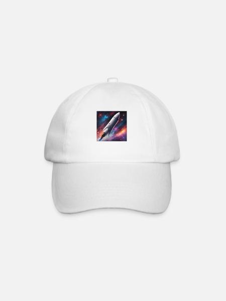 Space Craft - Baseballkappe - Weiß/Weiß