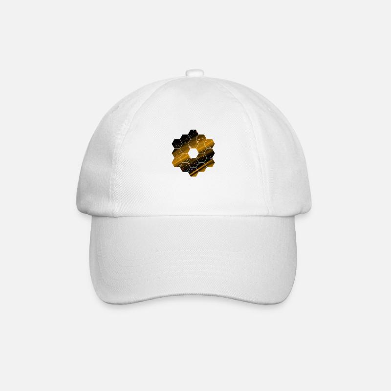 Télescope spatial James Webb JWST - Casquette classique - blanc/blanc