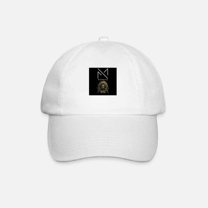 MEDUSA - Baseball Cap - white/white