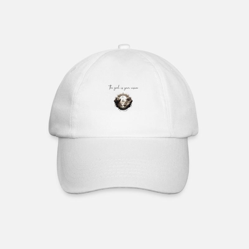 L’objectif, c’est votre vision - Casquette classique - blanc/blanc
