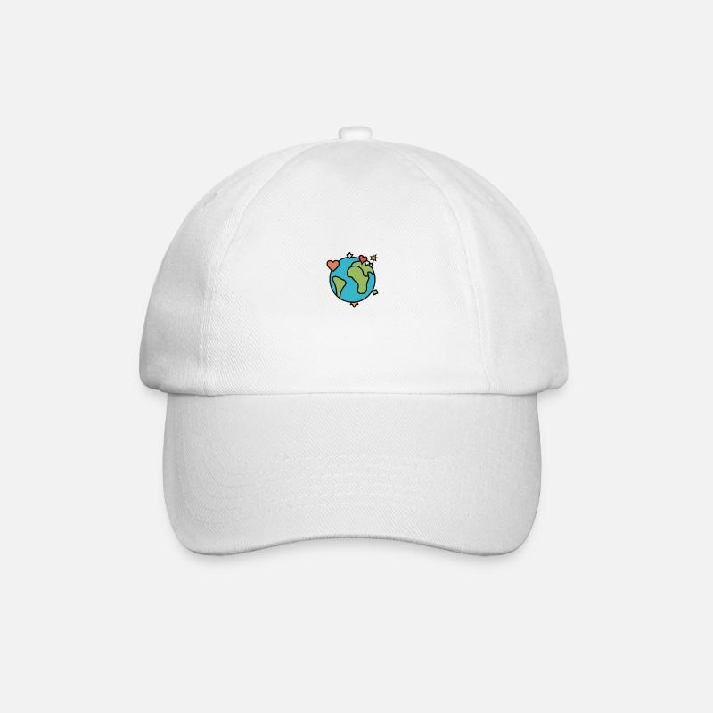 Monde durable - Casquette classique - blanc/blanc