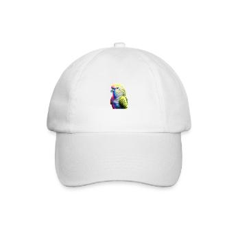 Budgie Bird Bird Owner Cockatiel - Baseball Cap - white/white - Front