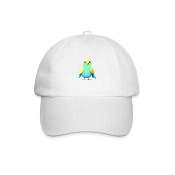 Budgie Bird Cockatiel Bird Owner - Baseball Cap - white/white - Front