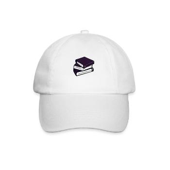 Livre Lecture Livres Cadeau Lecteur Amoureux du livre - Casquette classique - blanc/blanc - Devant