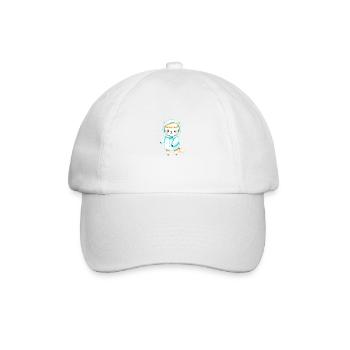 Alpaca breeder alpaca wears sweater alpaca fan - Baseball Cap - white/white - Front