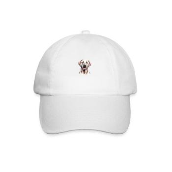 Labrador Retriever Labrador Propriétaire Chiot - Casquette classique - blanc/blanc - Devant