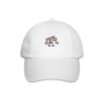 Evil Werewolf - Baseball Cap - white/white - Front