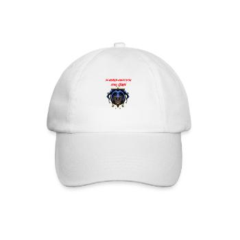 Clown - Baseballkappe - Weiß/Weiß - Vorne