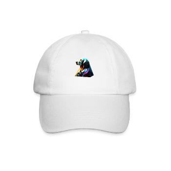 Labrador propriétaire chiot Labrador Retriever - Casquette classique - blanc/blanc - Devant