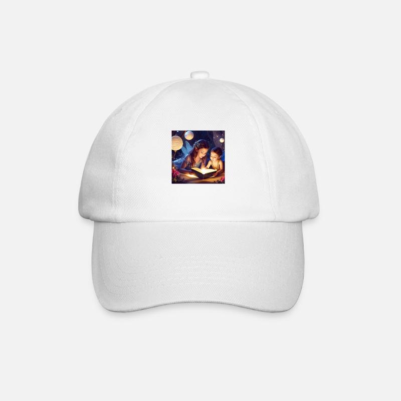 L’heure du conte - Casquette classique - blanc/blanc