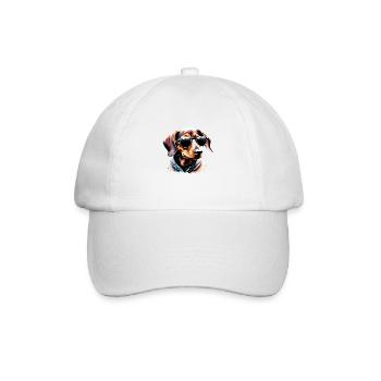 Dachshund Dogs Dachshund Puppy Dog Dog Owner - Baseball Cap - white/white - Front