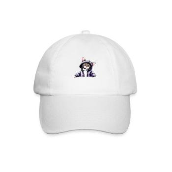 Cat Owner Domestic Cat Cat Pet Kitten - Baseball Cap - white/white - Front
