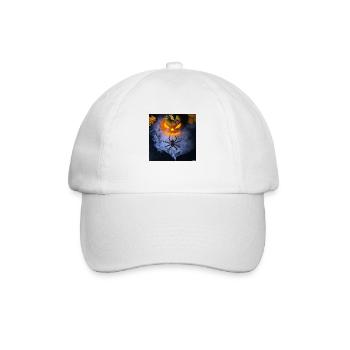 Helloween2 - Baseballkappe - Weiß/Weiß - Vorne