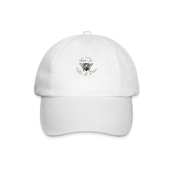 Wild and Free - Baseball Cap - white/white - Front