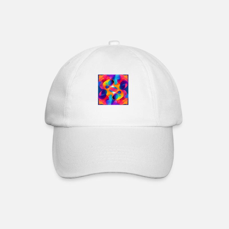 Abstrait - Casquette classique - blanc/blanc
