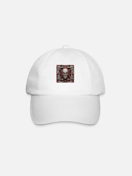 Beyond minds and machines - Baseball Cap - white/white