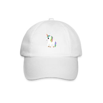 Unicorn Girl Unicorns Mythical Beast Unicorn - Baseball Cap - white/white - Front