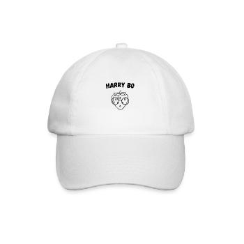 Harry, fraise et humour. - Casquette classique - blanc/blanc - Devant