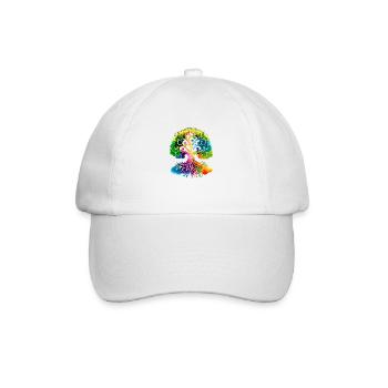 Tree of Life Yoga Tree of Life Meditation - Baseball Cap - white/white - Front
