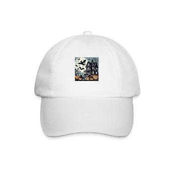 Halloween - Casquette classique - blanc/blanc - Devant