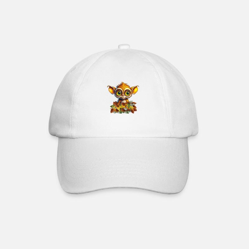 Ich war es nicht, ein supersüßer Gremlin - Baseballkappe - Weiß/Weiß