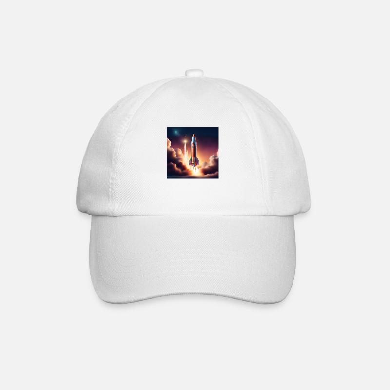 Apollo III - Baseballkappe - Weiß/Weiß