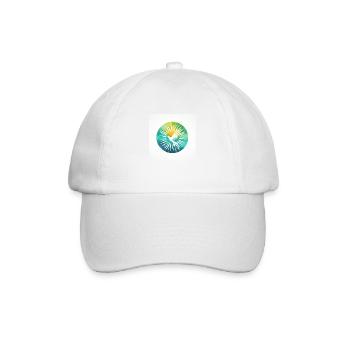 Colorful Peace Dove - Baseball Cap - white/white - Front