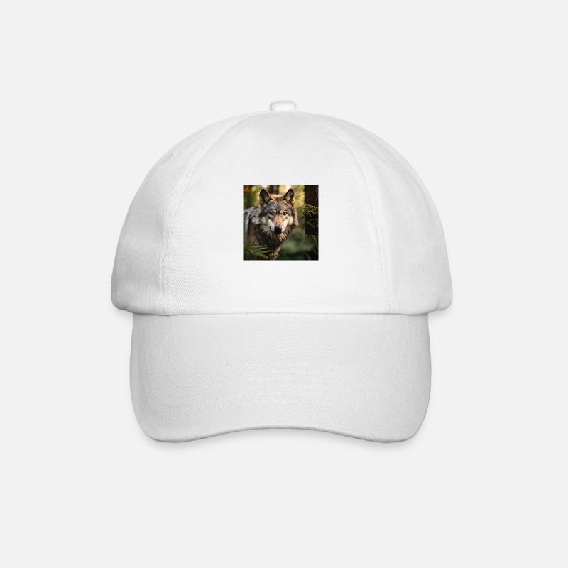 Le pouvoir du loup - Casquette classique - blanc/blanc