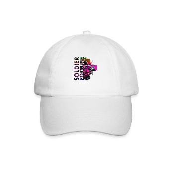 Soldat, Fortune, Militaire, Armée, Guerre, Cool, Marine, Combat - Casquette classique - blanc/blanc - Devant