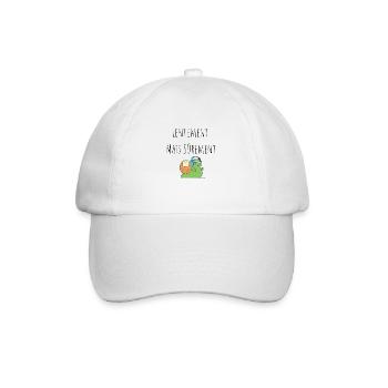 Lentement Mais sûrement - Escargot - Casquette classique - blanc/blanc - Devant