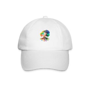 Tree of Life Yoga Tree of Life Meditation - Baseball Cap - white/white - Front