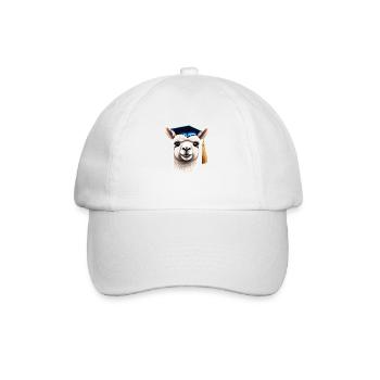 Baccalauréat Certificat de fin d’études supérieures Études d’alpaga - Casquette classique - blanc/blanc - Devant